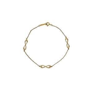TIFFANY 18k Gold Charm Bracelet